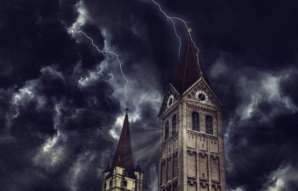 Луїза – Буря в церкві